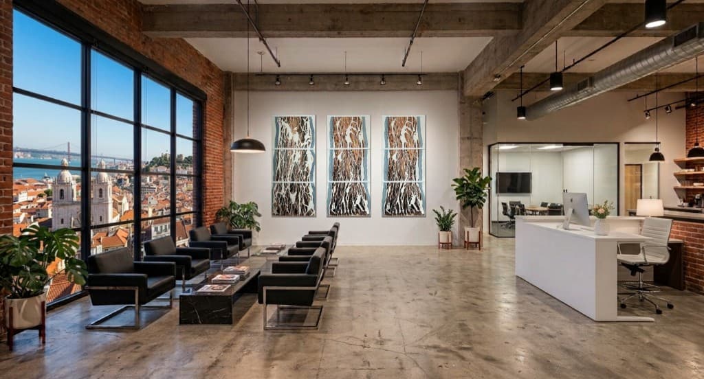 Corporate art for business interiors