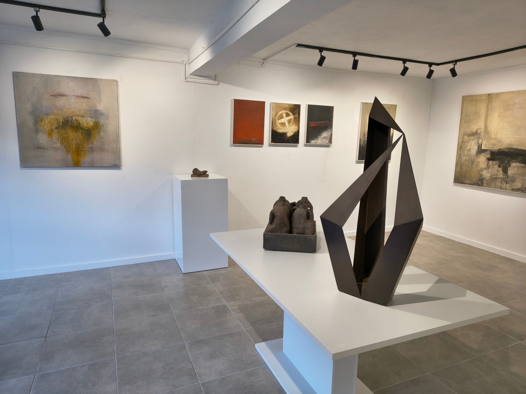 Into Abstraction — Installation view