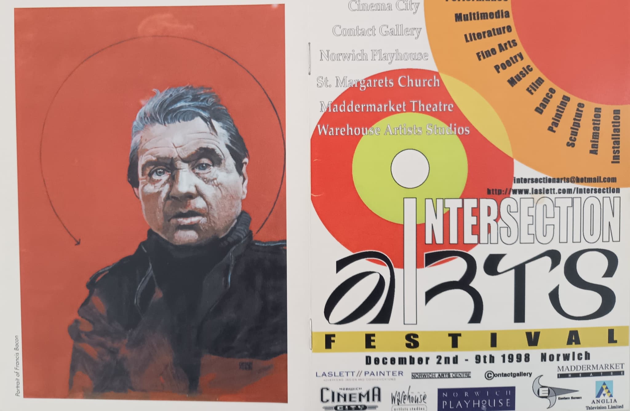 Norwich Film & Multimedia Festival 1998 — Roger Remaut expôs obra