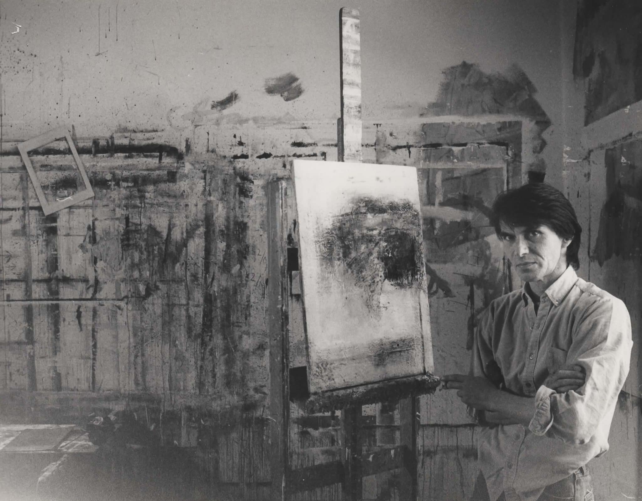 Roger Remaut — Belgian abstract artist and pioneer of Materieschilderkunst, born Ostend 1942