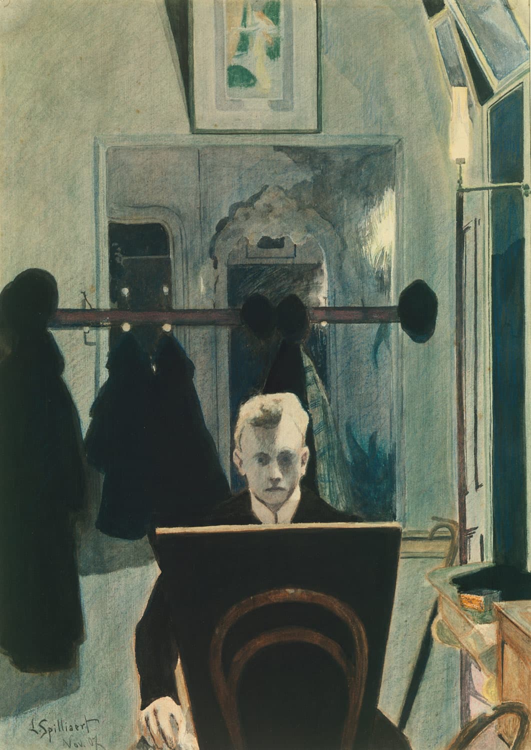 Leon Spilliaert — Ostend master alongside whom Roger Remaut exhibited at Artists from the Coast, Brussels, 1995