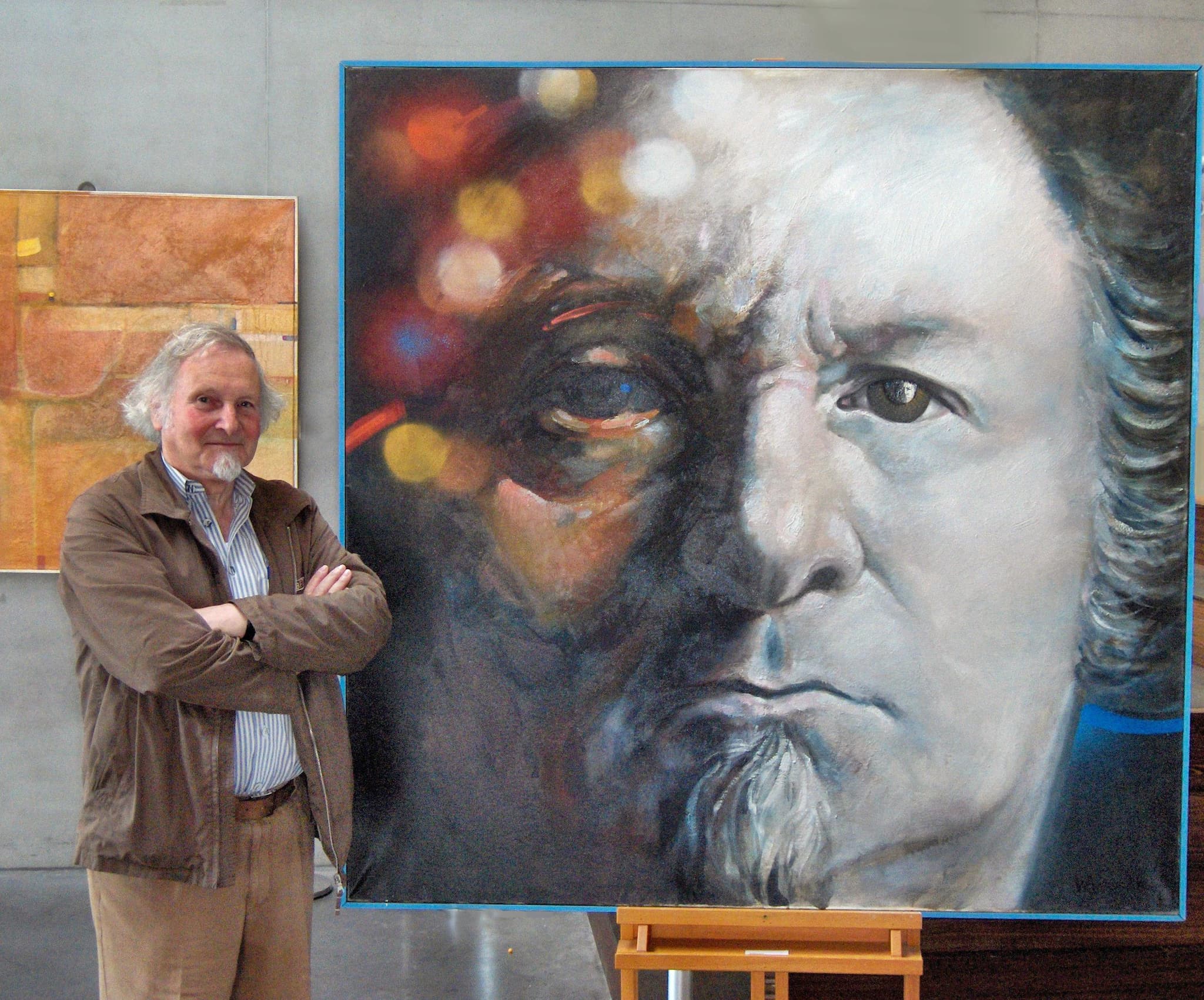 Willy Bosschem — Flemish artist and teacher at the Westhoek Academy, Ostend