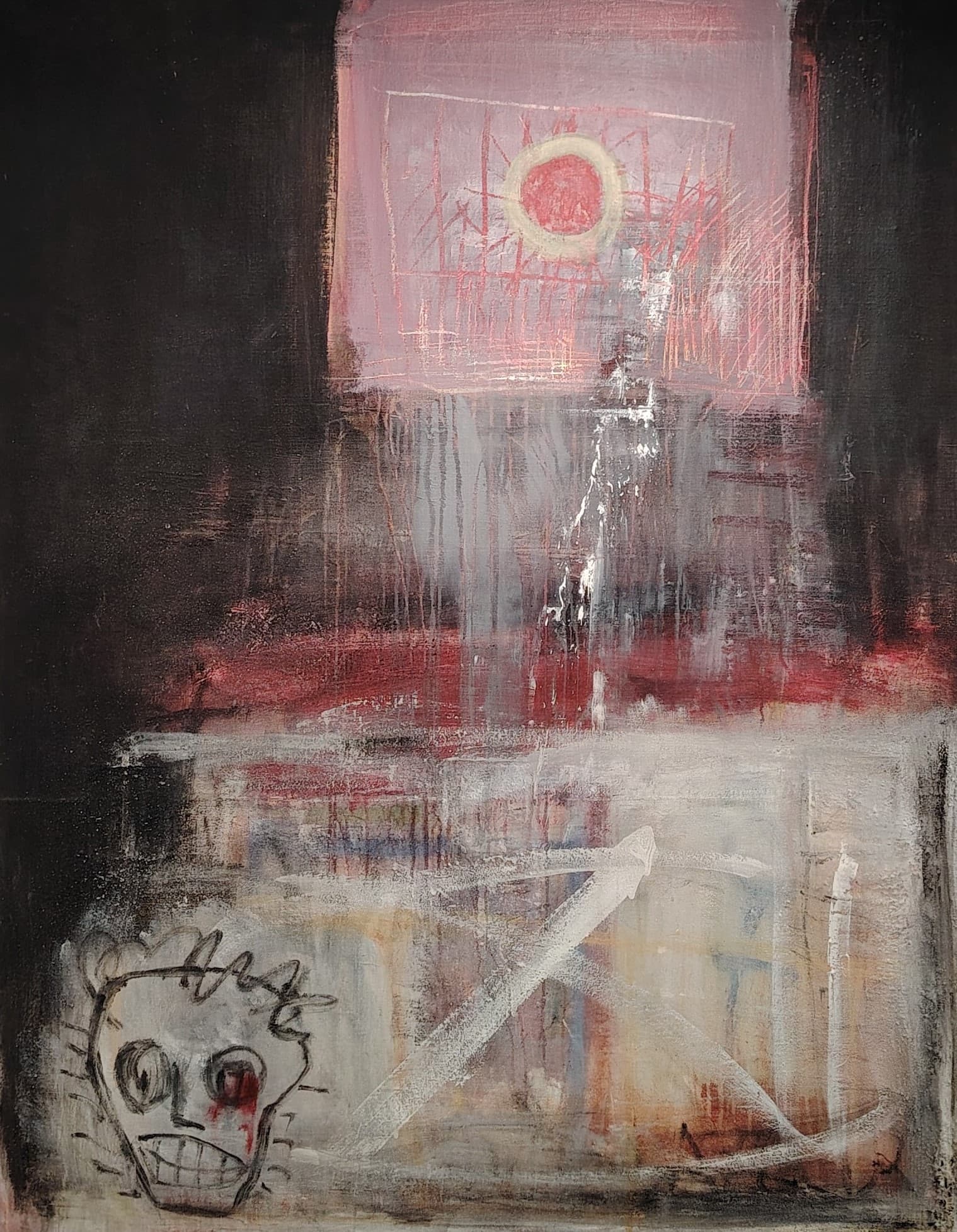 Zeitgeist (2007) — Acrílico em técnica mista do artista belga Roger Remaut