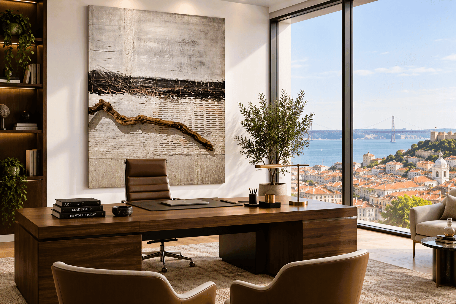 Executive Office Art in Portugal: How Contemporary Art is Transforming the Modern Workplace